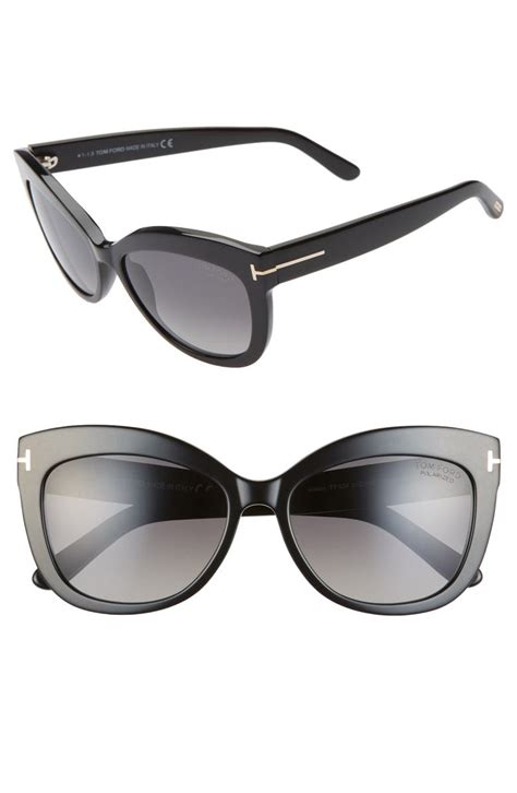 alistair 56mm polarized cat eye sunglasses|Alistair 56mm Polarized Cat Eye Sunglasses .